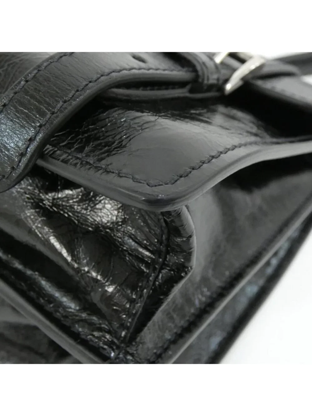 Prada Shoulder Bag Silver - Picture 3 of 8